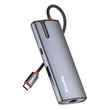 Kép 3/5 - COLORWAY USB-elosztó (dokkolóállomás) CW-HUB02, USB-C 6-B-1 Type C PD 100W/USB3.0?3/HDMI 4?/RJ45
