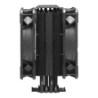 Kép 2/5 - COOLER MASTER CPU hűtő HYPER 212 BLACK X DUO, LGA1700 támogatással, fekete