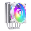 Kép 1/5 - COOLER MASTER CPU hűtő HYPER 212 HALO WHITE ARGB, LGA1700 támogatással, fehér