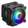 Kép 2/5 - COOLER MASTER CPU hűtő HYPER 622 HALO BLACK EDITION, LGA1700 támogatással, fekete