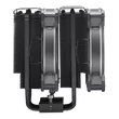 Kép 3/5 - COOLER MASTER CPU hűtő HYPER 622 HALO BLACK EDITION, LGA1700 támogatással, fekete
