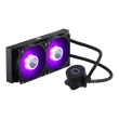 Kép 4/5 - COOLER MASTER CPU hűtő MASTERLIQUID ML240L V2 RGB (vízhűtés) + Kontroller, LGA1700 támogatással fekete
