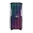 Kép 4/5 - COOLER MASTER Ház ATX HAF 700 EVO + 5db Ventilátor + VGA tartó és Riser kábel, Tápegység nélkül, Üvegfalú, fekete