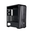 Kép 2/10 - COOLER MASTER Ház, Mid Tower ATX CMP 520L, 1db Ventilátorral, Tápegység nélkül, Edzett üveg, fekete