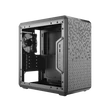 Kép 2/5 - COOLER MASTER Ház Micro ATX MASTERBOX Q300L, Tápegység nélkül, Szürke
