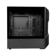 Kép 2/5 - COOLER MASTER Ház Micro ATX MasterBox TD300 MESH, 2db ARGB Ventilátorral, Tápegység nélkül, Edzett Üveg, fekete