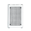 Kép 2/5 - COOLER MASTER Ház Mid ATX QUBE 500 FLATPACK WHITE EDITION, 1db Ventilátorral, Tápegység nélkül, fehér