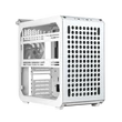 Kép 3/5 - COOLER MASTER Ház Mid ATX QUBE 500 FLATPACK WHITE EDITION, 1db Ventilátorral, Tápegység nélkül, fehér