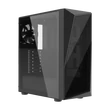 Kép 3/10 - COOLER MASTER Ház, Mid Tower ATX CMP 520L, 1db Ventilátorral, Tápegység nélkül, Edzett üveg, fekete