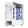 Kép 5/5 - COOLER MASTER Ház Midi ATX MasterBox TD500 MESH V2 ARGB, 3db ARGB Ventilátorral, Tápegység nélkül, Edzett Üveg, fehér