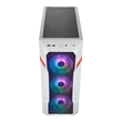 Kép 4/5 - COOLER MASTER Ház Midi ATX MasterBox TD500 MESH V2 RYU, 4db ARGB Ventilátorral, Tápegység nélkül, Edzett Üveg, fehér