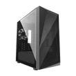Kép 1/5 - COOLER MASTER Ház Mini Tower ATX CMP 320L, 1db Ventilátorral, Tápegység nélkül, Üvegfalú, Fekete