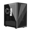 Kép 2/5 - COOLER MASTER Ház Mini Tower ATX CMP 320L, 1db Ventilátorral, Tápegység nélkül, Üvegfalú, Fekete
