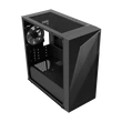 Kép 3/5 - COOLER MASTER Ház Mini Tower ATX CMP 320L, 1db Ventilátorral, Tápegység nélkül, Üvegfalú, Fekete