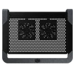 Kép 4/4 - COOLER MASTER Notebook Állvány/Hűtőpad NOTEPAL U2 PLUS V2, 2 Ventillátor, Fekete (max 17")