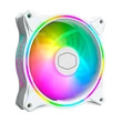 Kép 2/5 - COOLER MASTER Rendszerhűtő Ventilátor MASTERFAN MF120 HALO 3IN1 WHITE EDITION, Gen2 RGB, fehér, 3db/csomag