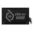 Kép 3/5 - COOLER MASTER Tápegység ELITE NEX W600 600W, 12cm, 80+