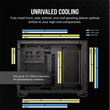 Kép 5/5 - CORSAIR Ház 2500D AIRFLOW, Tápegység nélkül, Edzett Üveg, fekete