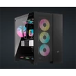 Kép 1/5 - CORSAIR Ház 6500D AIRFLOW Dual Chamber, Tápegység nélkül, Edzett Üveg, fekete