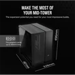 Kép 5/5 - CORSAIR Ház 6500D AIRFLOW Dual Chamber, Tápegység nélkül, Edzett Üveg, fekete