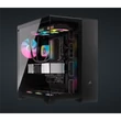 Kép 1/5 - CORSAIR Ház 6500X Dual Chamber, Tápegység nélkül, Edzett Üveg, fekete