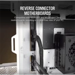 Kép 4/5 - CORSAIR Ház 6500X Dual Chamber, Tápegység nélkül, Edzett Üveg, fekete
