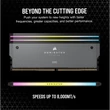 Kép 2/5 - CORSAIR Memória DOMINATOR TITANIUM RGB DDR5 32GB 4800MHz CL30, AMD (Kit of 2), szürke