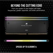 Kép 2/5 - CORSAIR Memória DOMINATOR TITANIUM RGB DDR5 32GB 4800MHz CL32, INTEL (Kit of 2), fekete