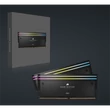 Kép 5/5 - CORSAIR Memória DOMINATOR TITANIUM RGB DDR5 32GB 4800MHz CL32, INTEL (Kit of 2), fekete