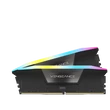 Kép 1/2 - CORSAIR Memória VENGEANCE RGB DDR5 32GB 6000MHz CL38 INTEL (Kit of 2), fekete