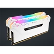 Kép 2/3 - CORSAIR Memória VENGEANCE RGB PRO DDR4 16GB 3200MHz C16 (Kit of 2), fehér