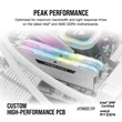 Kép 4/5 - CORSAIR Memória VENGEANCE RGB PRO DDR4 16GB 3600MHz C18 SL (Kit of 2), fehér
