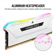 Kép 5/5 - CORSAIR Memória VENGEANCE RGB PRO DDR4 16GB 3600MHz C18 SL (Kit of 2), fehér