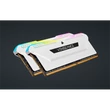 Kép 1/5 - CORSAIR Memória VENGEANCE RGB PRO DDR4 32GB 3200MHz C16 SL (Kit of 2), fehér