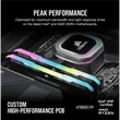 Kép 4/5 - CORSAIR Memória VENGEANCE RGB PRO DDR4 32GB 3600MHz C18 SL (Kit of 2), fekete