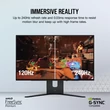 Kép 7/9 - CORSAIR Monitor Gaming 27" XENEON 27QHD240, 240Hz, OLED 2560x1440, G-SYNC - FreeSync, 2xHDMI2.1/1xDisplayport1.4