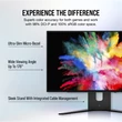 Kép 9/9 - CORSAIR Monitor Gaming 27" XENEON 27QHD240, 240Hz, OLED 2560x1440, G-SYNC - FreeSync, 2xHDMI2.1/1xDisplayport1.4