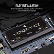 Kép 4/4 - CORSAIR NB Memória VENGEANCE DDR4 16GB 2400MHz CL16, fekete