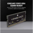 Kép 1/4 - CORSAIR NB Memória VENGEANCE DDR4 16GB 3200MHz CL22, fekete