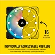 Kép 3/5 - CORSAIR Rendszerhűtő Ventilátor, LL140 RGB, 14cm, fekete