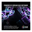 Kép 4/5 - CORSAIR Rendszerhűtő Ventilátor, iCUE QL120 RGB, 12cm, fehér