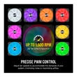 Kép 5/5 - CORSAIR Rendszerhűtő Ventilátor, iCUE QL120 RGB, 12cm, fekete