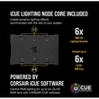 Kép 4/5 - CORSAIR Rendszerhűtő Ventilátor, iCUE QL120 RGB + Lighting Node CORE Kontroller, 12cm, fehér, 3db/csomag