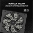 Kép 5/5 - CORSAIR Tápegység Moduláris, RM850x SHIFT, 850W, 14cm, ATX, BOX, 80+ Gold