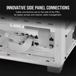 Kép 5/9 - CORSAIR Tápegység Moduláris, RM850x Shift White, 850W, 14cm, 80+ Gold