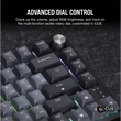 Kép 5/5 - CORSAIR Vezeték Nélküli Billentyűzet Gaming, K65 PLUS 75%, Mechanikus, MLX Red switch, US, fekete