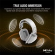 Kép 5/5 - CORSAIR Vezeték Nélküli Headset, HS80 MAX RGB WIRELESS Gaming, Dolby Atmos hangzás, fehér