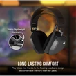 Kép 4/5 - CORSAIR Vezeték Nélküli Headset, HS80 MAX RGB WIRELESS Gaming, Dolby Atmos hangzás, szürke