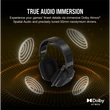 Kép 5/5 - CORSAIR Vezeték Nélküli Headset, HS80 MAX RGB WIRELESS Gaming, Dolby Atmos hangzás, szürke
