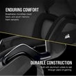 Kép 4/5 - CORSAIR Vezeték Nélküli Headset, VOID RGB ELITE Wireless Premium Gaming, 7.1 Hangzás, RGB, fekete